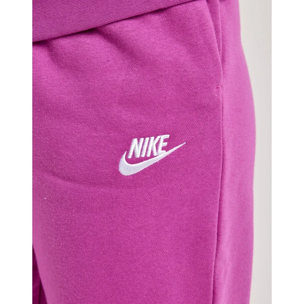 Nike Magenta Pink Nike Club Fleece Mid-Rise Jogger Sweatpants Size Medium
